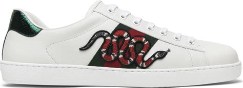 Buy Gucci Ace Embroidered 'Snake' .